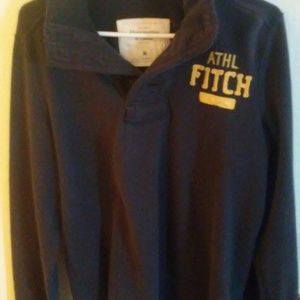Abercrombie long sleeve Polo. Medium